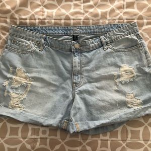 Gap Destructed Boyfriend Shorts